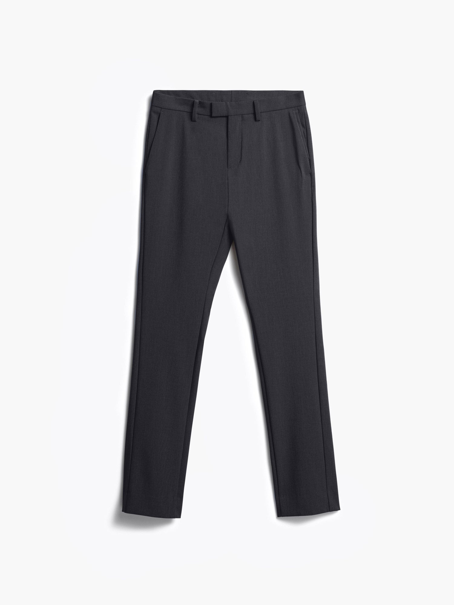 Mens Performance Dress Pant | Charcoal | Stretch, Wrinkle Free, Machine Washable
