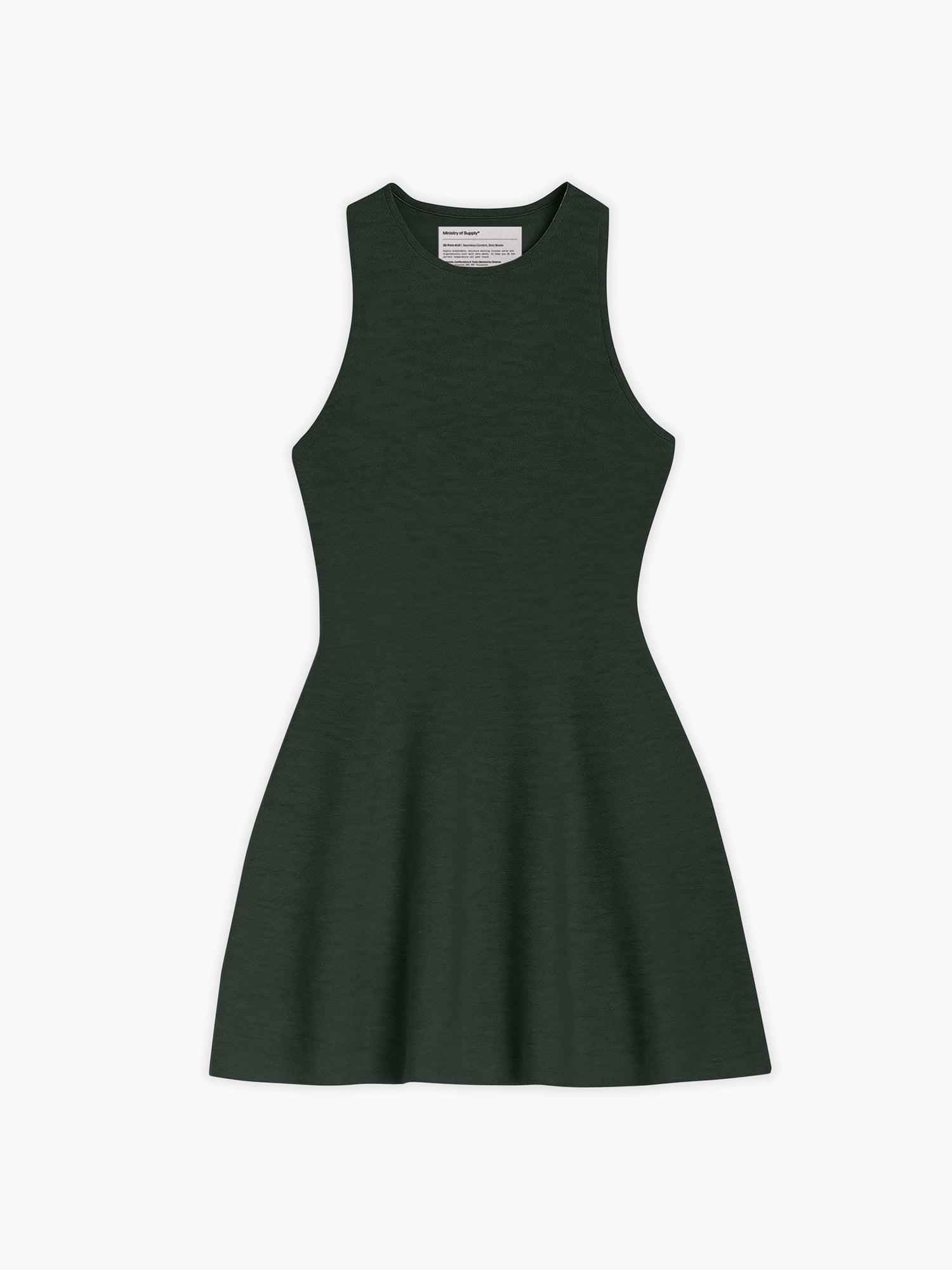 Womens Performance Seamless Dress | Green