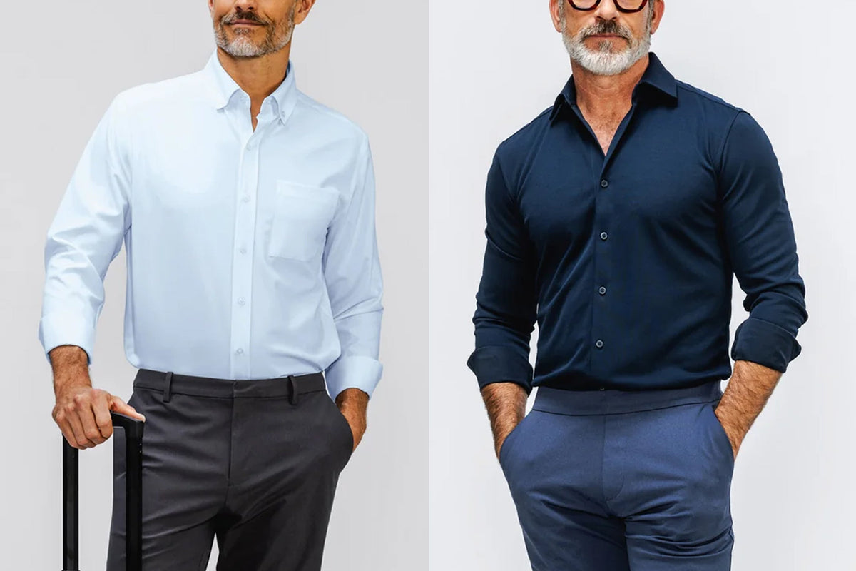 Apollo vs. AeroZero dress shirts