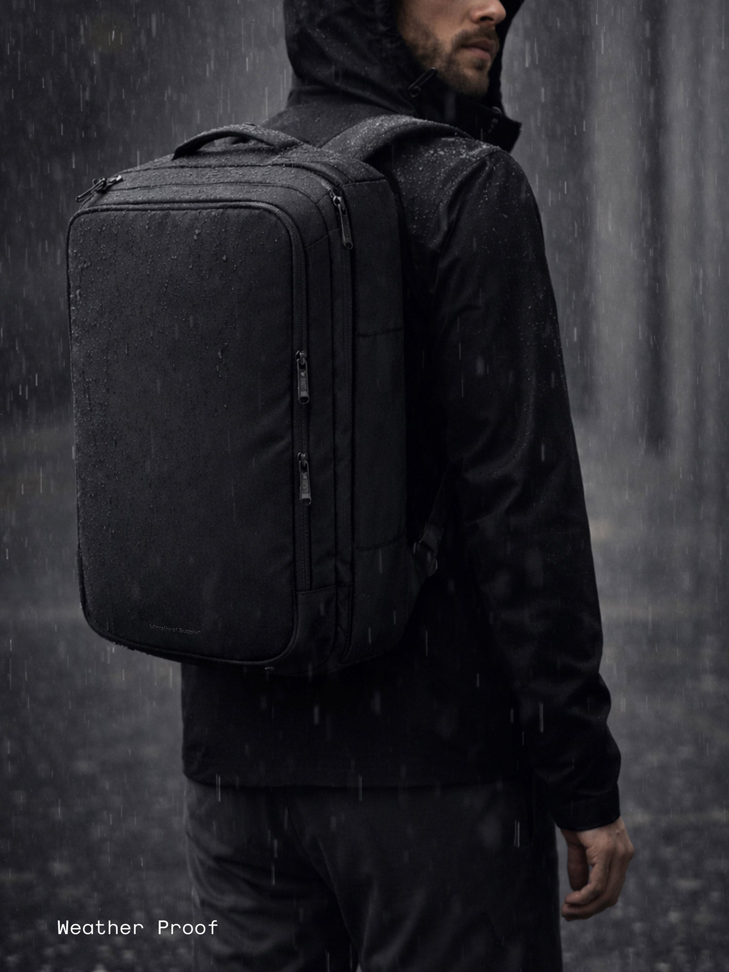 backpack travelling bags Ministry of Supply Boston One Bag technical travel bag in advanced performance fabric with lightweight for work travel and everyday wear