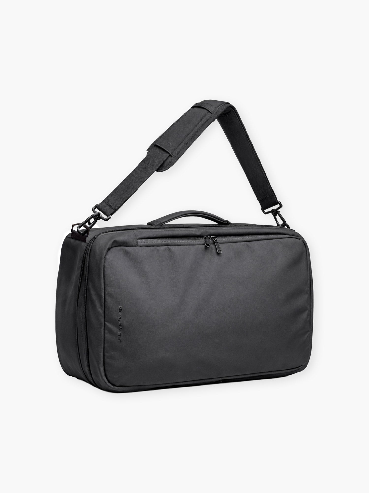 Ministry of Supply Boston One Bag technical travel Bag in advanced performance fabric with lightweight for work and everyday wear Ministry of Supply Boston One Bag technical travel Bag in advanced performance fabric with lightweight for work and everyday wear
