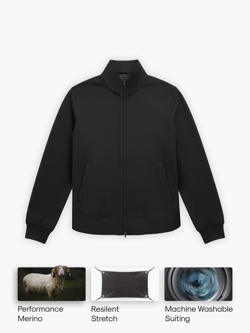 Men's Velocity Merino Harrington Jacket