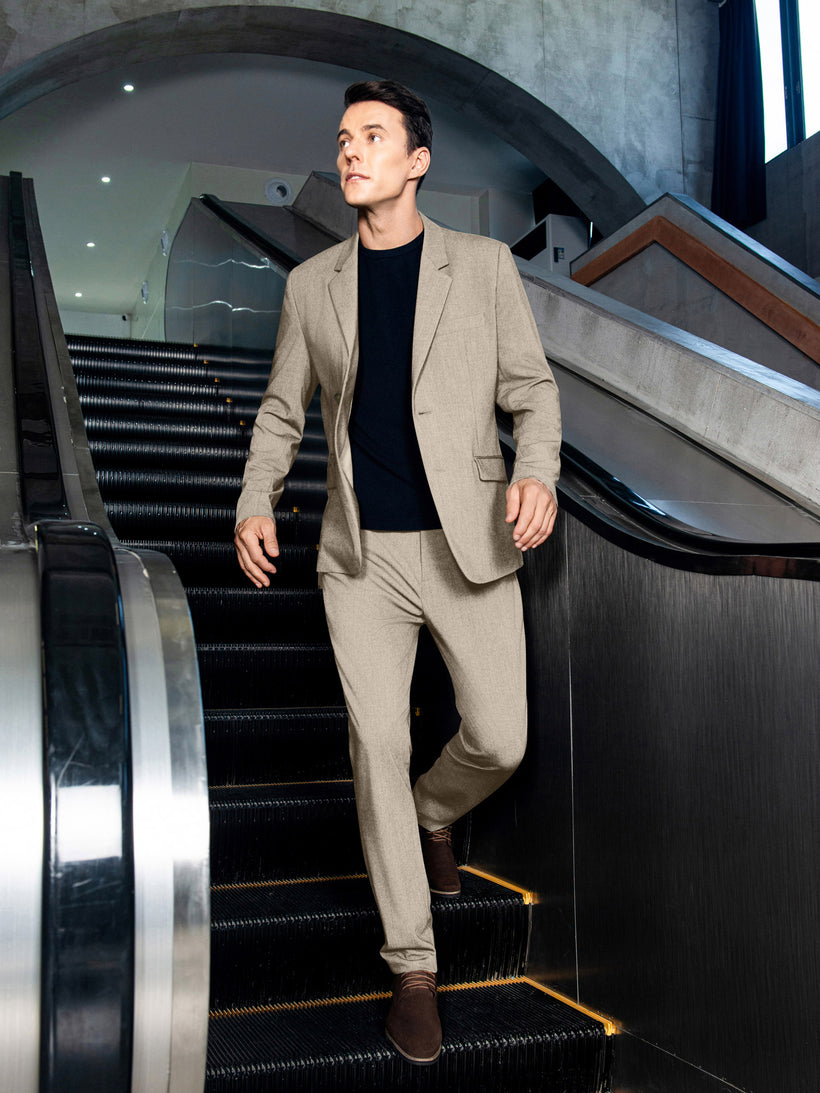 mens dress pants stretch Performance Pant | Khaki Berry Dress Green Crocodile Embossed Leather Collar:14 Do not iron.