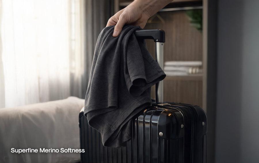 Superfine Merino Softness [Travel Merino Tee Boxer]