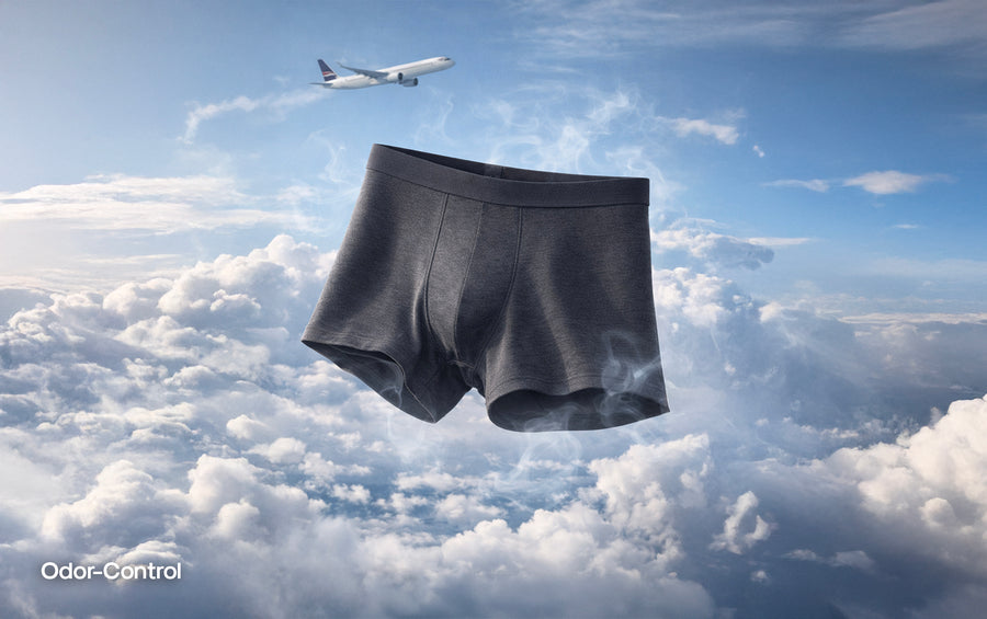 Odor Control [Travel Merino Boxer Brief and Tee]