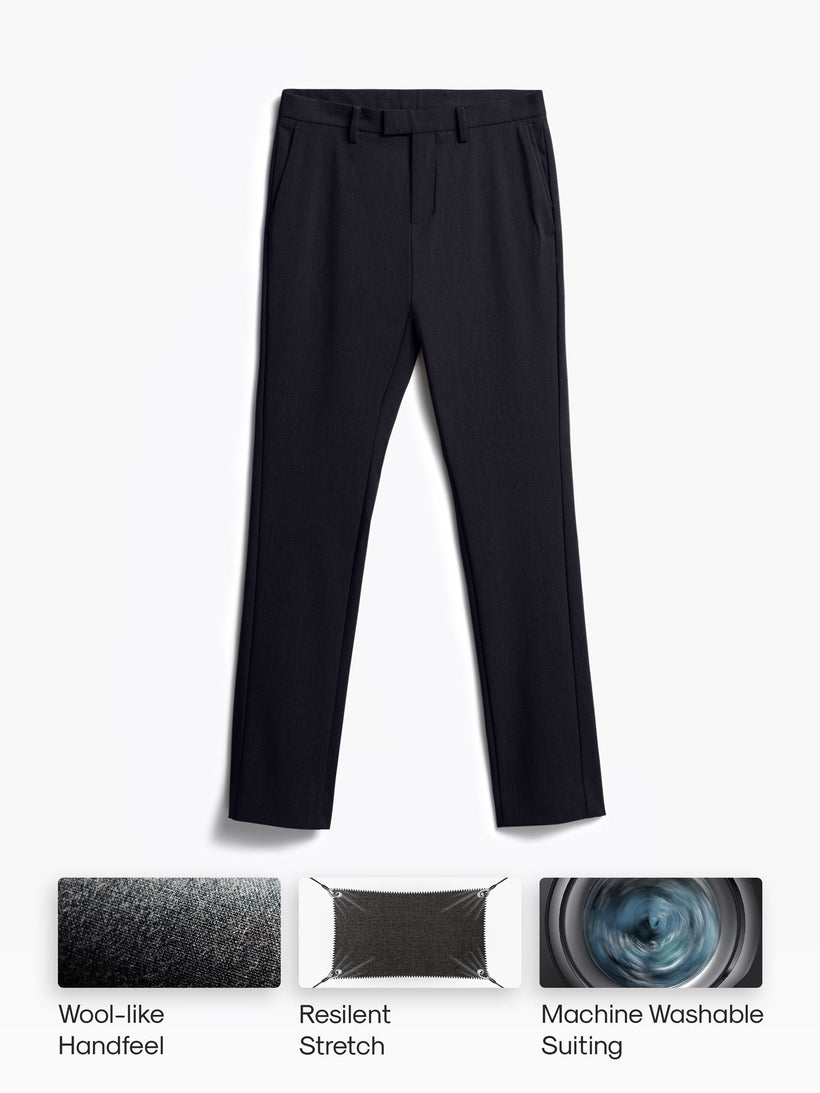 Mens Performance Dress Pant | Black