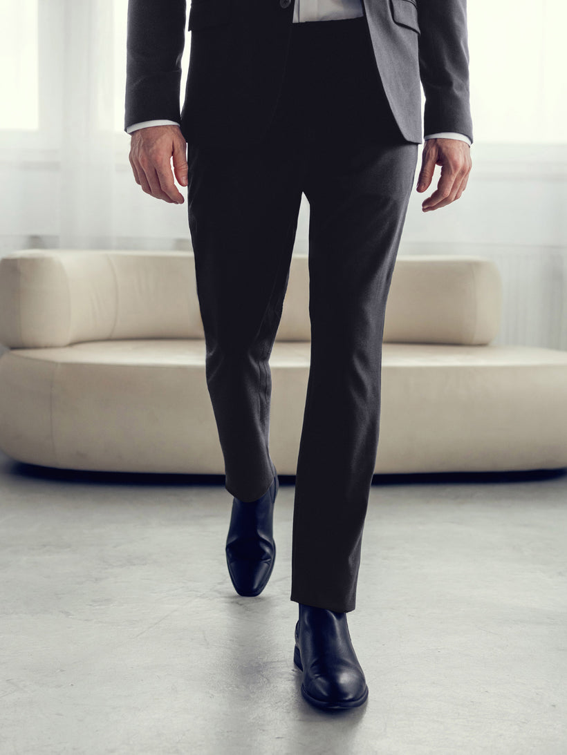 Mens Performance Dress Pant | Black