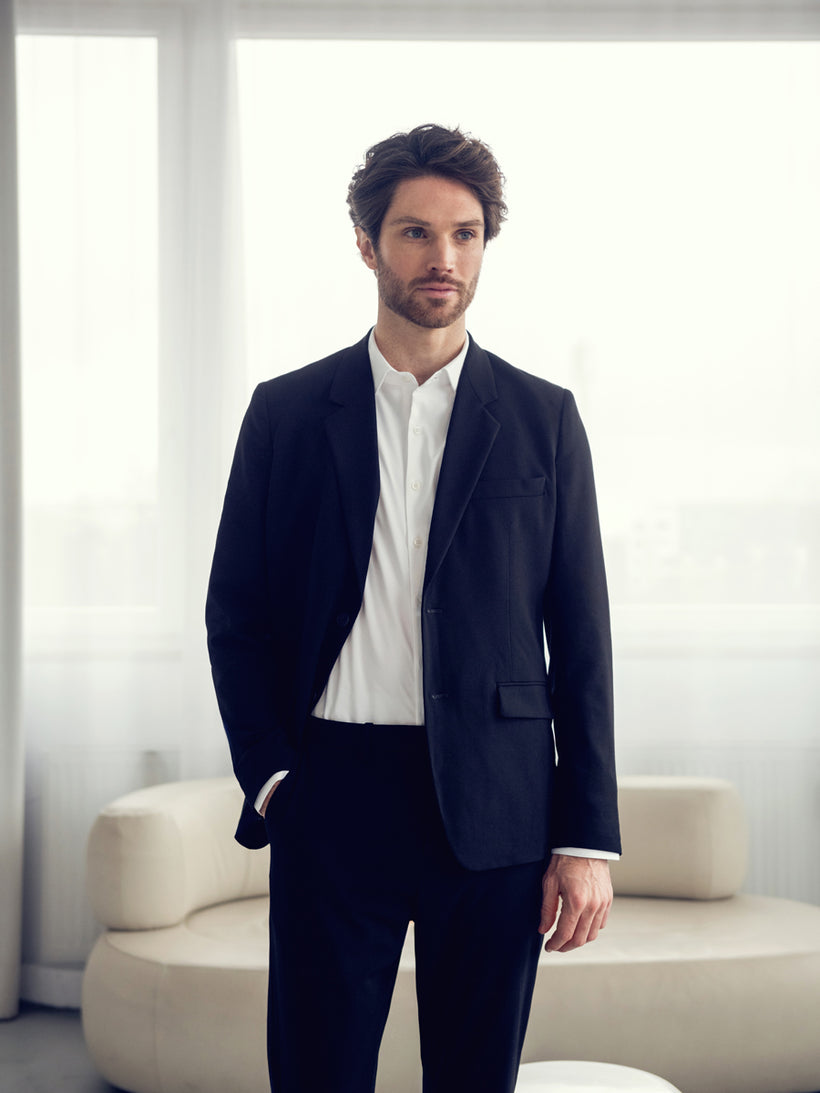 Mens Performance Suit Jacket | Black