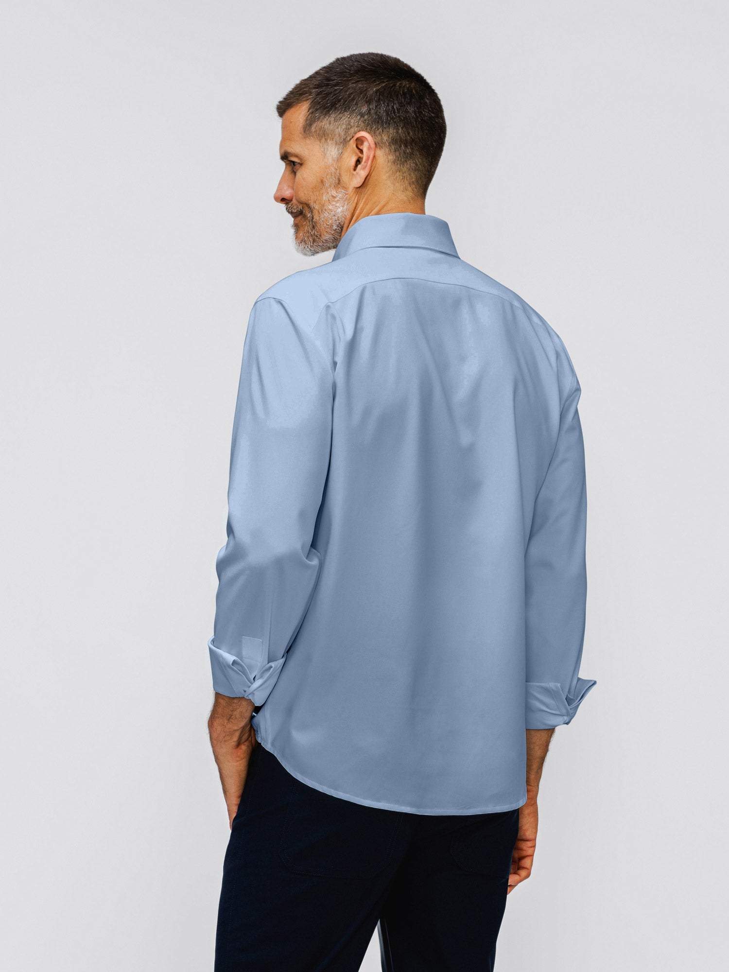 Mens Performance Sport Shirt | Blue