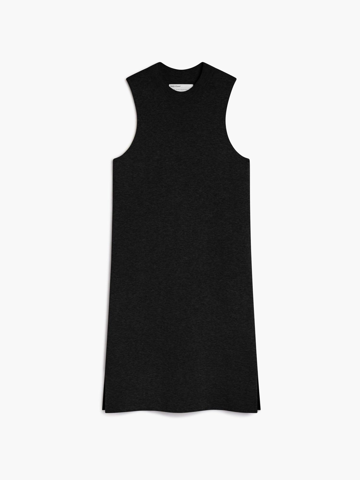 knee length dresses for ladies Round Scoop Neck Top