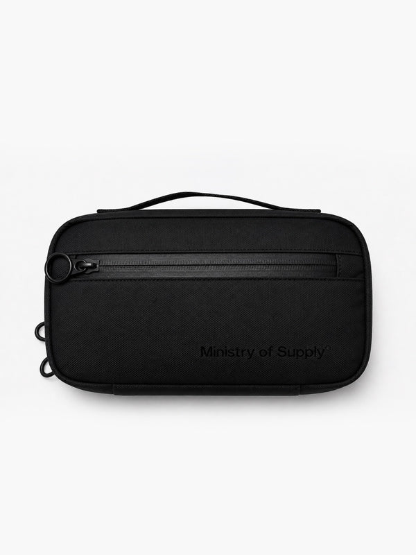 DopplerMatte Toiletry Kit - Black