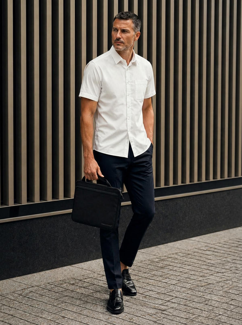 Men's AeroPoplin Short-Sleeve Shirt