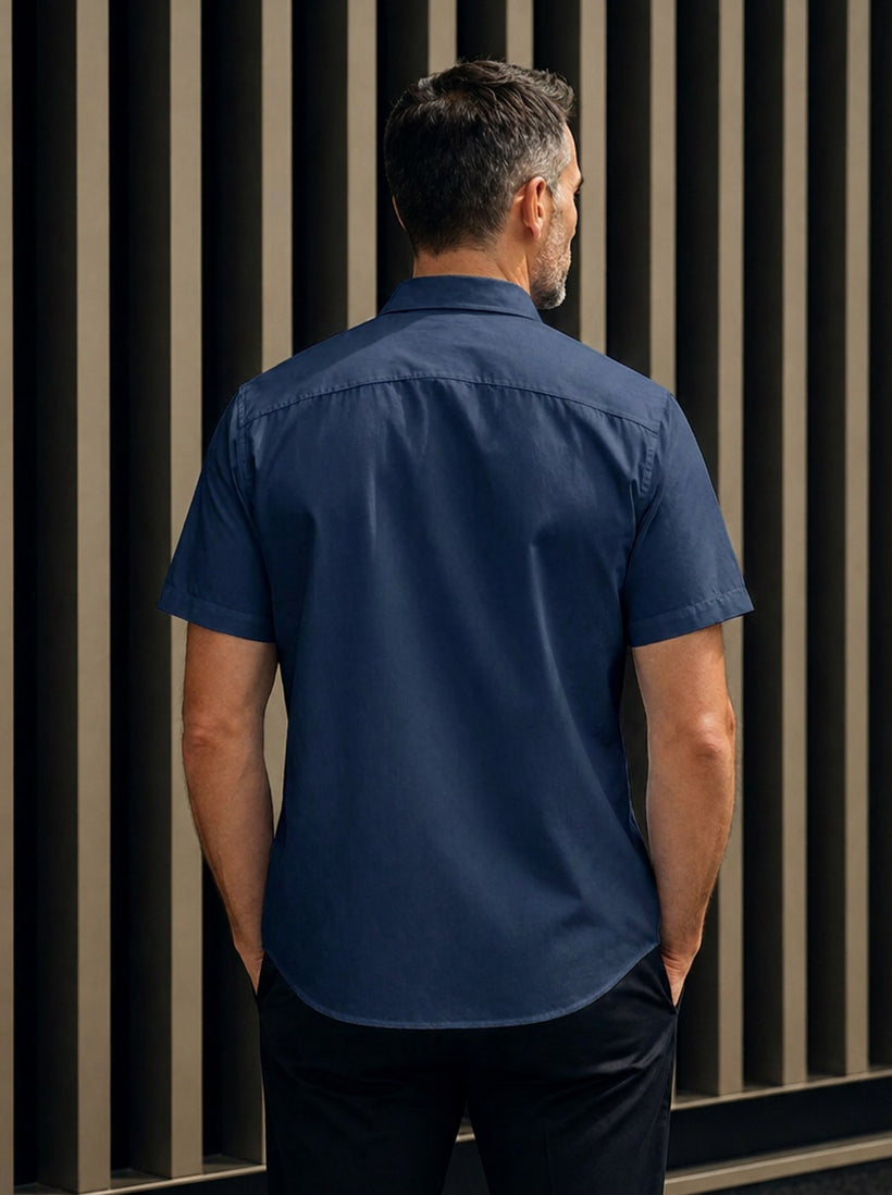 Men's AeroPoplin Short-Sleeve Shirt