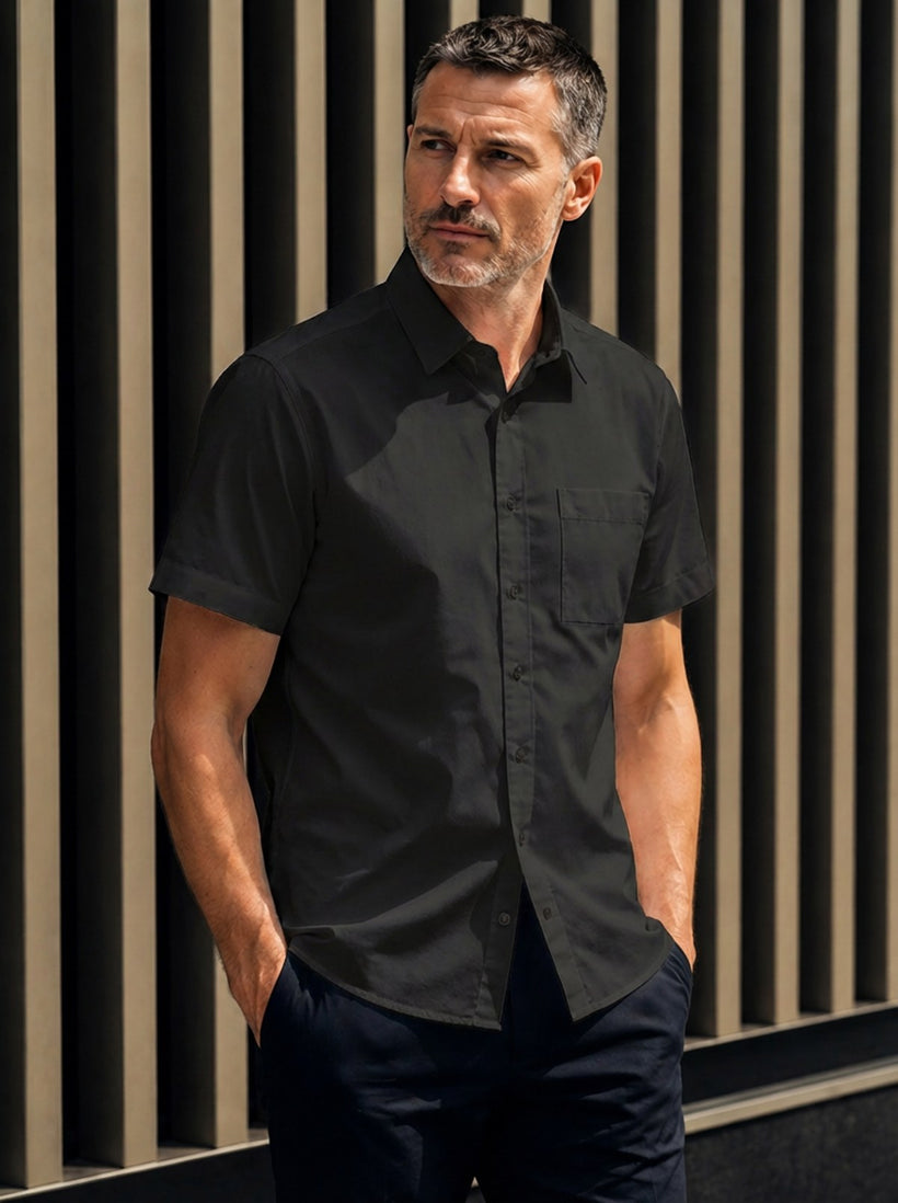 Men's AeroPoplin Short-Sleeve Shirt