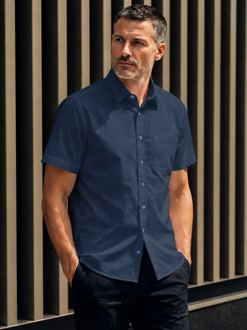 Men's AeroPoplin Short-Sleeve Shirt