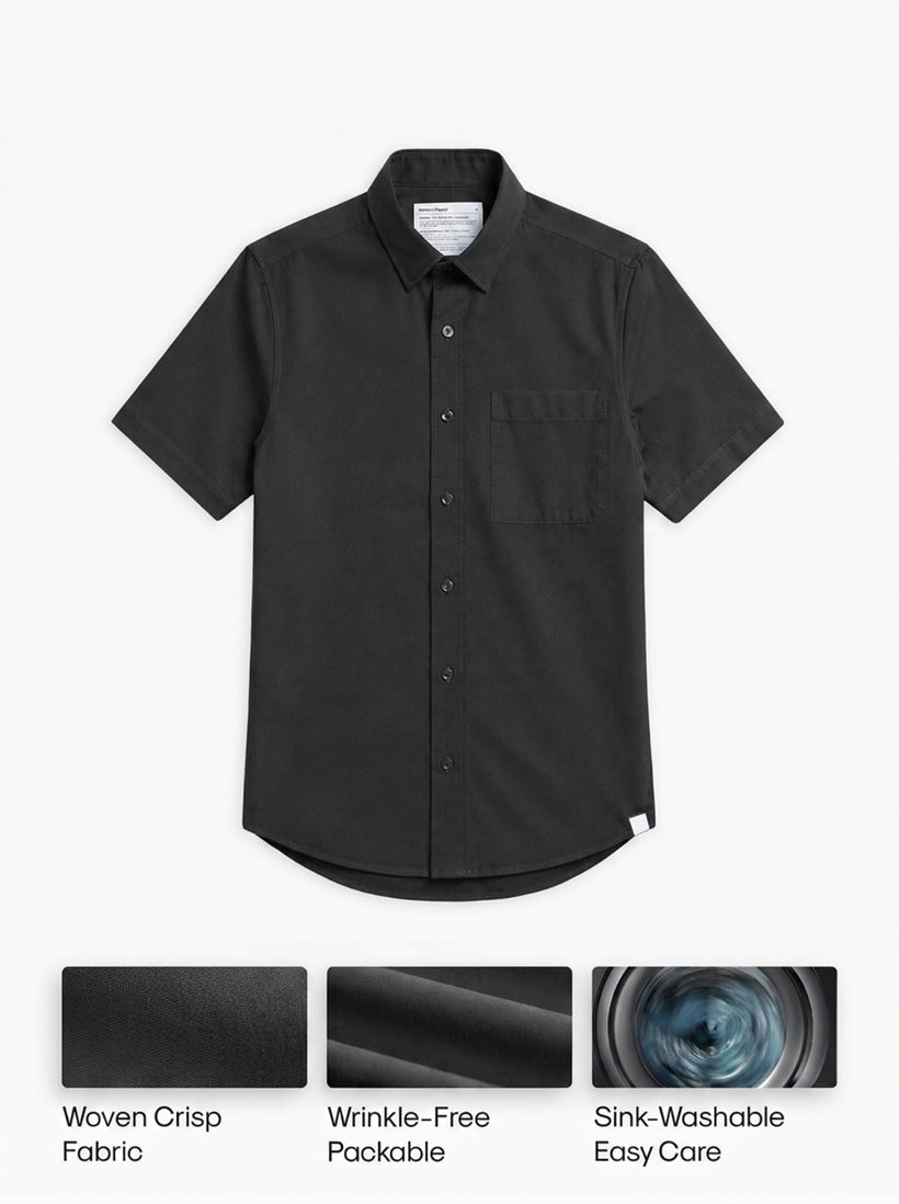 Men's AeroPoplin Short-Sleeve Shirt