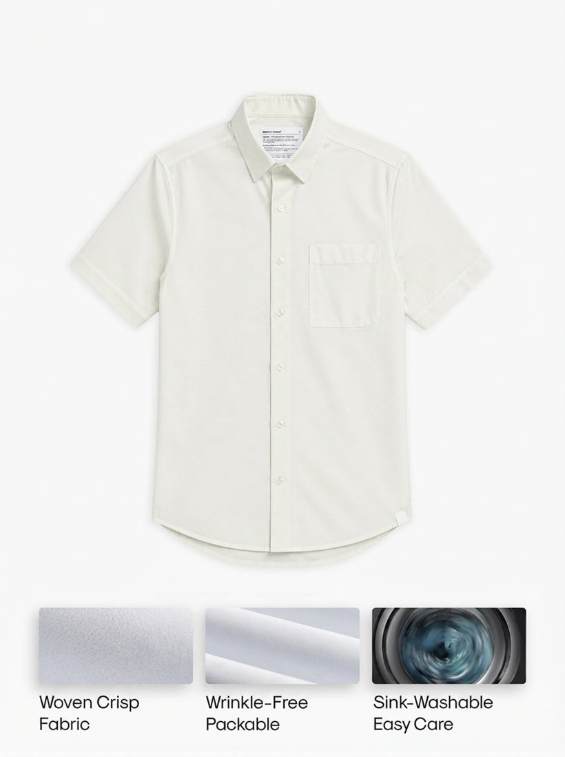 Men's AeroPoplin Short-Sleeve Shirt