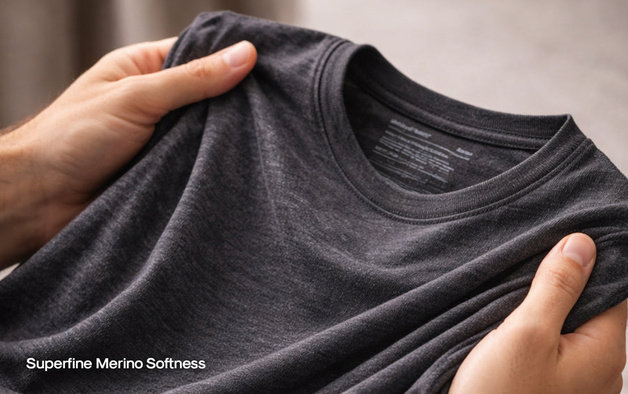 Superfine Merino Softness [M's TM Tee]