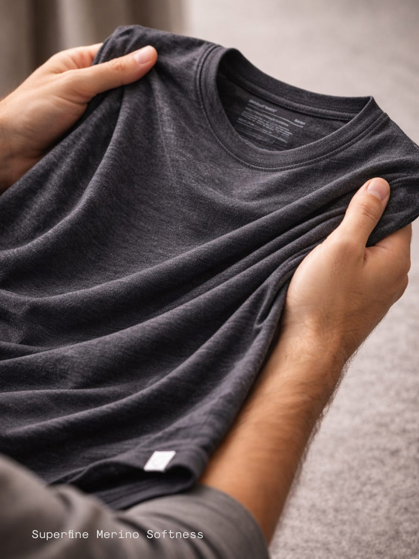 Men's Travel Merino Tee