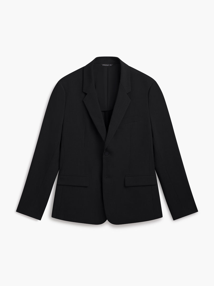 Mens Performance Suit Jacket | Black | Stretch, Wrinkle Free, Machine Washable Mens Performance Suit Jacket | Black | Stretch, Wrinkle Free, Machine Washable